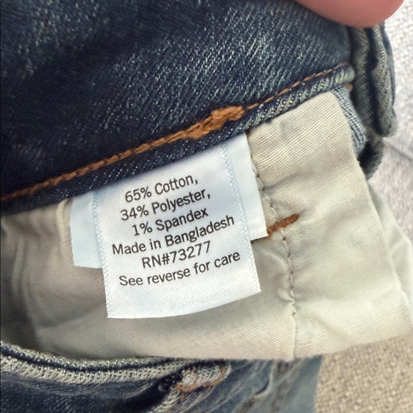 SO Blue Distressed Jean Shorts - Picture 3 of 5